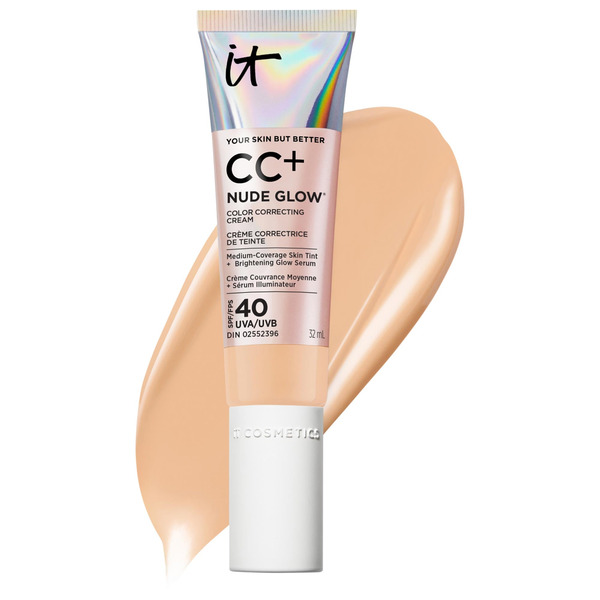 It Cc+ Nude Glow Color Correcting Broad Spectrum Spf 40 Uva/uvb Sunscreen Medium
