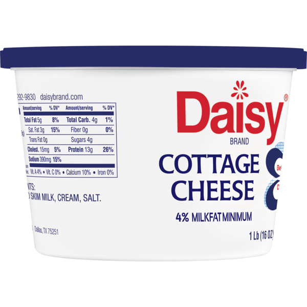 Daisy Small Curd Cottage Cheese 16 Oz Instacart