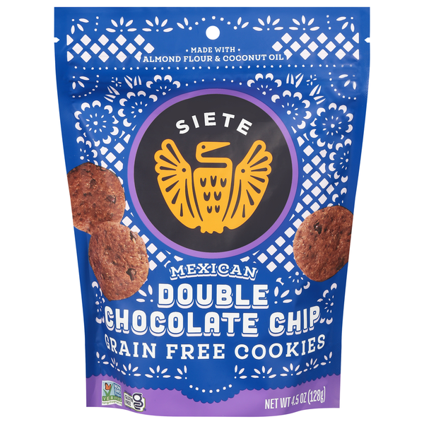 Siete Grain Free Mexican Double Chocolate Chip Cookies Same-Day