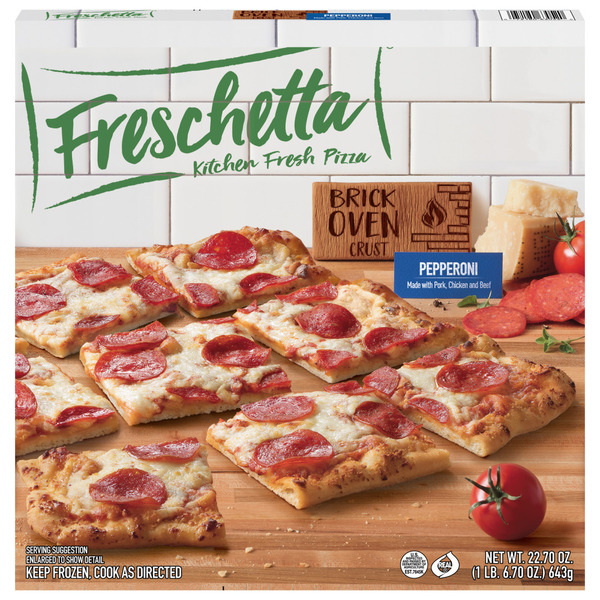 Freschetta Pepperoni Brick Oven Crust Frozen Pizza Same-Day