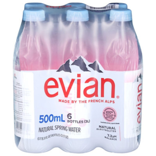 evian Natural Spring Water