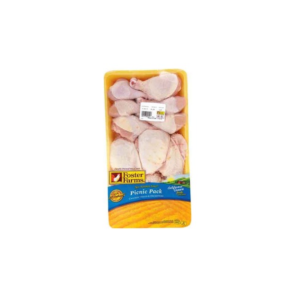 Foster Farms Chicken Drumsticks & Thighs Picnic Pack