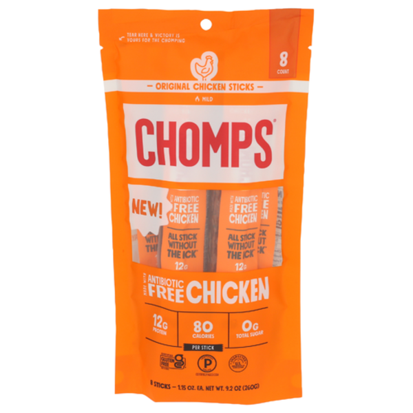 Chomps Original Chicken Stick 8 Pack