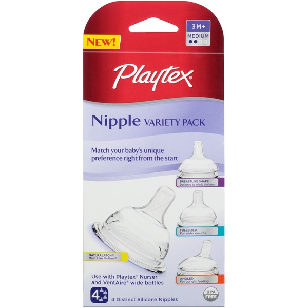 playtex baby nipple variety pack