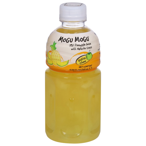 Mogu Mogu Juice, with Nata de Coco, Pineapple Same-Day Delivery