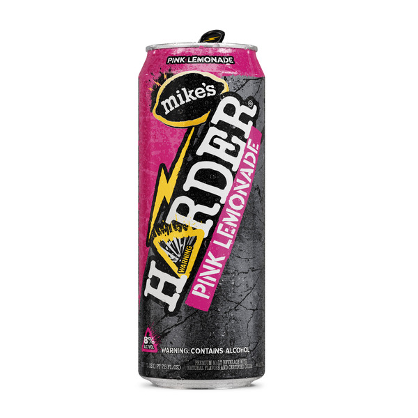 mike's HARDER Pink Lemonade, 23.5 fl oz Can, 8% ABV Same-Day