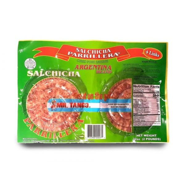 Mr.Tango - Salchicha Parrilla, 2 lb