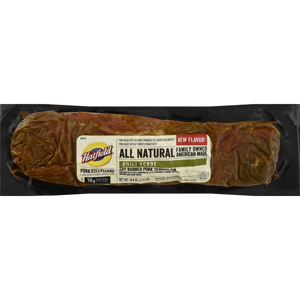 Hatfield Pork Tenderloin, Chili Verde, Dry Rubbed (18.4 oz) Instacart