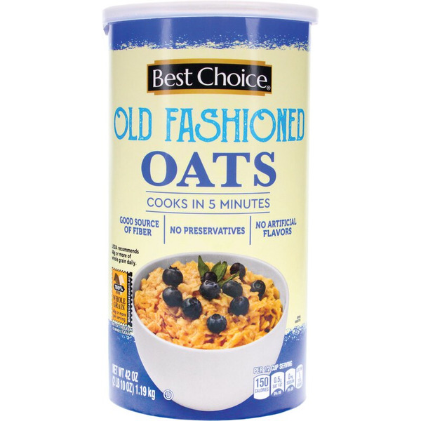 Best Choice Best Choice Old Fashioned Oats — product image