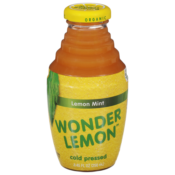 WONDER MELON Organic Lemon Mint, Cold Pressed Juice Same-Day