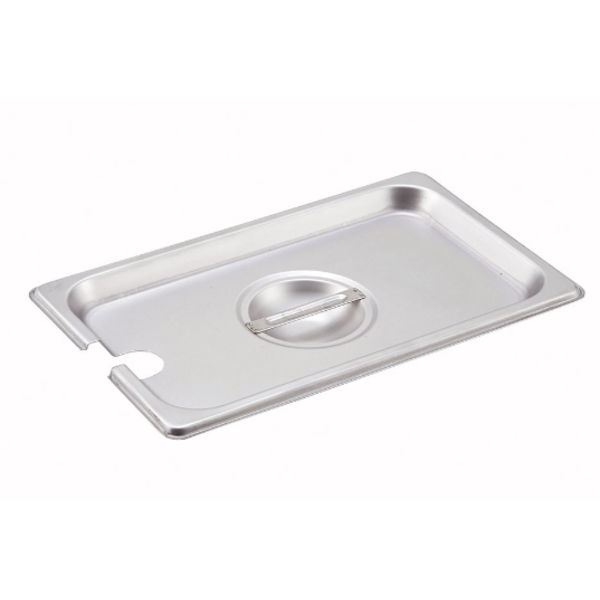 Steam Pan Cover - Slotted Stainless Steel