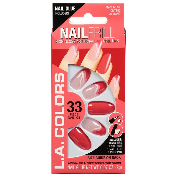 L.A. Colors Nail Kit, Mani Muse, Almond Same-Day Delivery or
