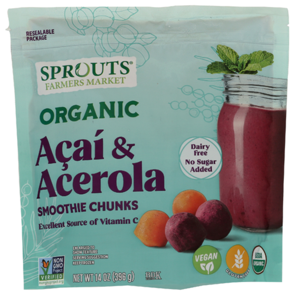 Sprouts Organic Acai & Acerola Smoothie Chunks