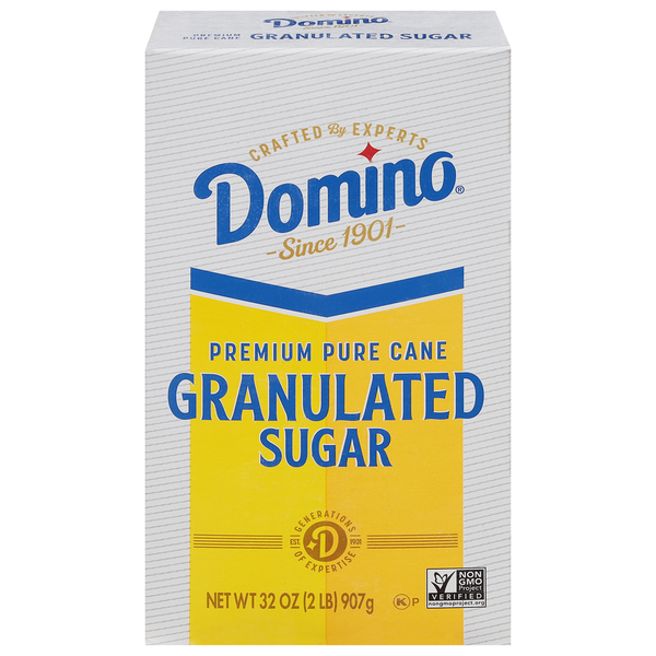 Domino Premium Pure Cane Granulated Sugar 2 lb. Carton Same-Day ...