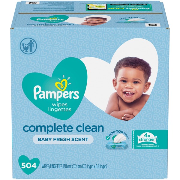 Pampers Baby Wipes Baby Fresh Scent (72 ct) from Walmart Instacart