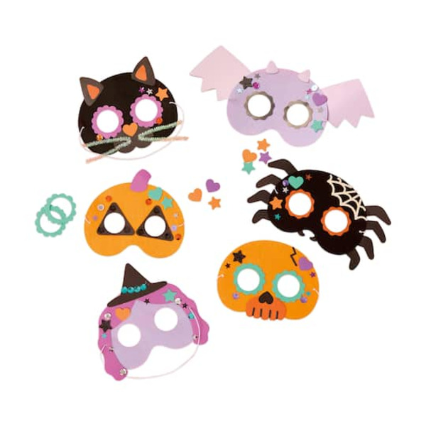 Creatology Kids' Halloween Felt Mask Craft Kit