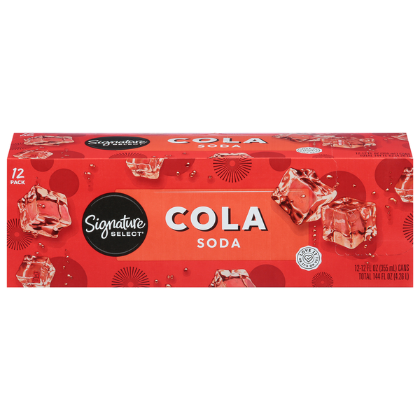 Signature SELECT Soda, Cola, 12 Pack
