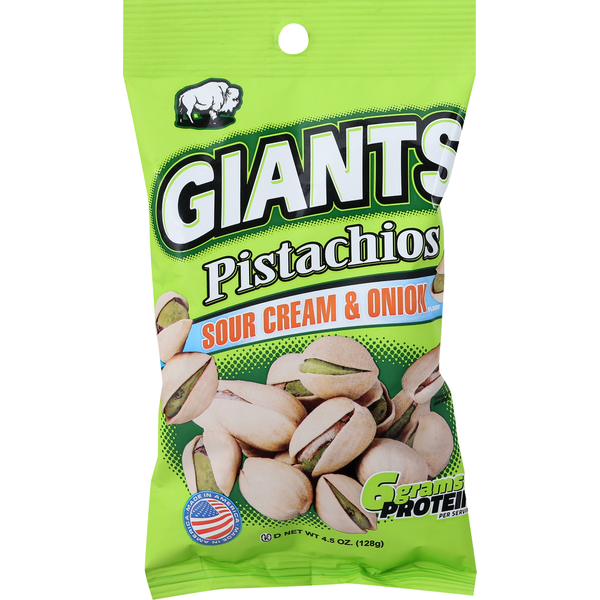 Giants Pistachios, Sour Cream & Onion Flavor Same-Day Delivery or
