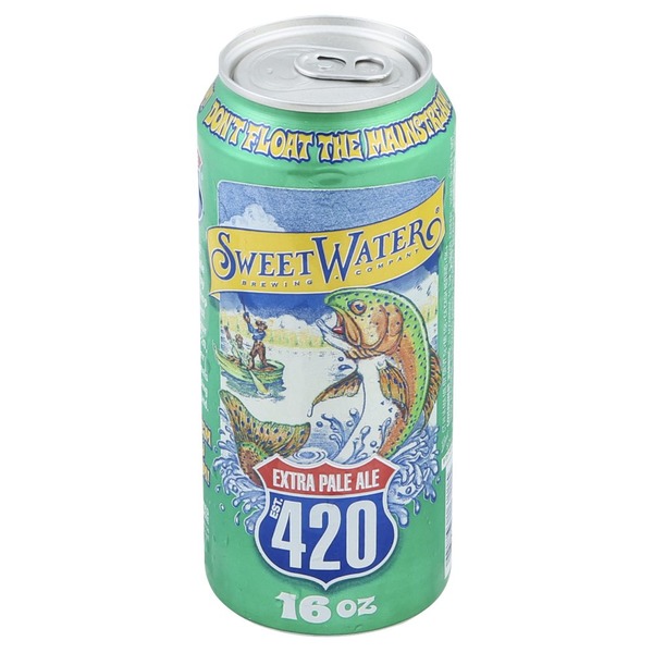 Sweet Water Beer, Extra Pale Ale (16 fl oz) Instacart