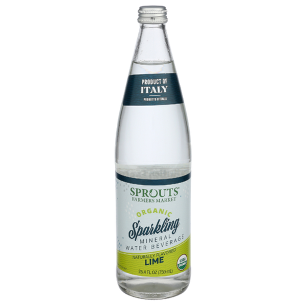 Sprouts Organic Lime Sparkling Mineral Water