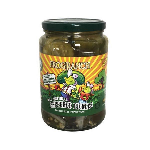 Frog Ranch Foods All Natural Peppered Pickles Same-Day Delivery or ...
