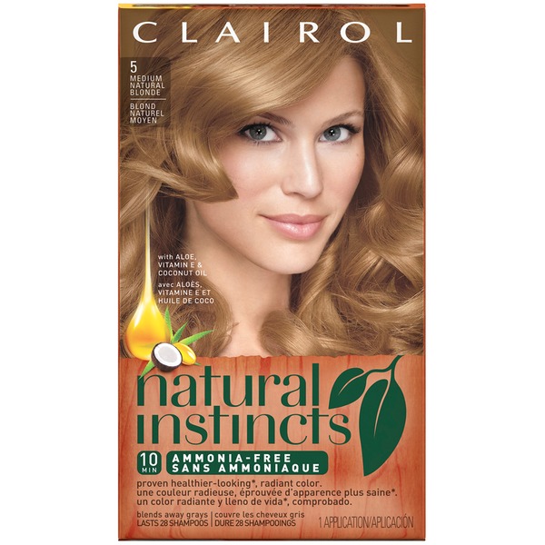 Clairol Natural Instincts 8 5 Champagne On Ice Medium Natural