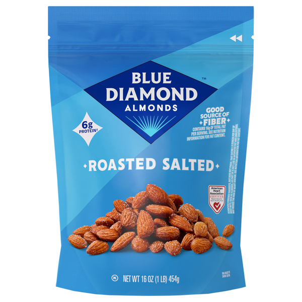 Blue Diamond Almonds, Roasted Salted