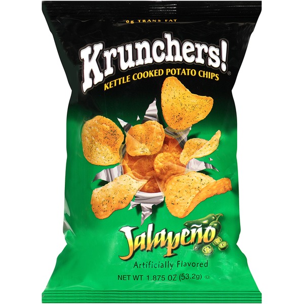 Krunchers! Jalapeno Potato Chips (1.875 oz) Instacart