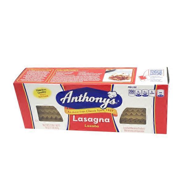Anthony's Lasagna Noodles