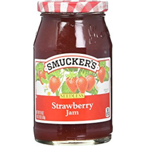 Smuckers - Seedless Strawberry Jam - 12/12 oz Jar
