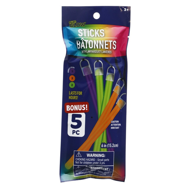 Play Glow Glow Sticks With Lanyards
