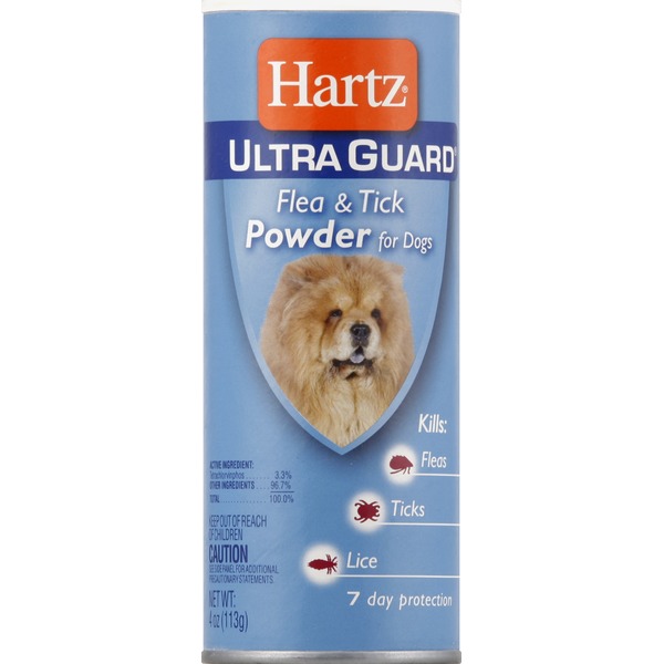 Hartz Flea & Tick Powder, for Dogs (4 oz) Instacart