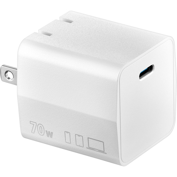 Insignia 70W USB-C Wall Charger for Smartphones, Tablets, Laptops & More - White