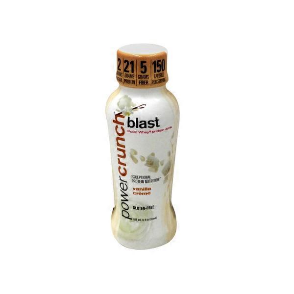 Power Crunch Blast Protein Drink Vanilla Creme (12 fl oz) Instacart