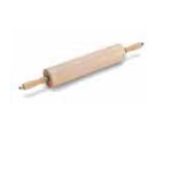 Thermohauser - Wood Rolling Pin w/ Handles, 15"
