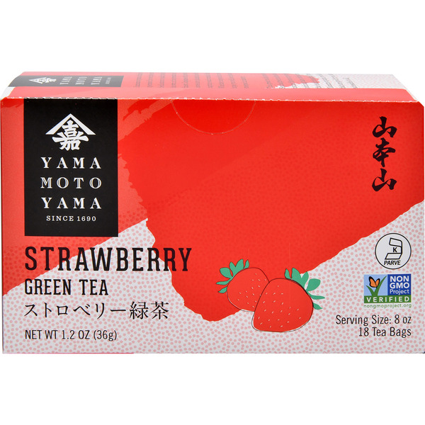 Yamamotoyama Strawberry Green Tea