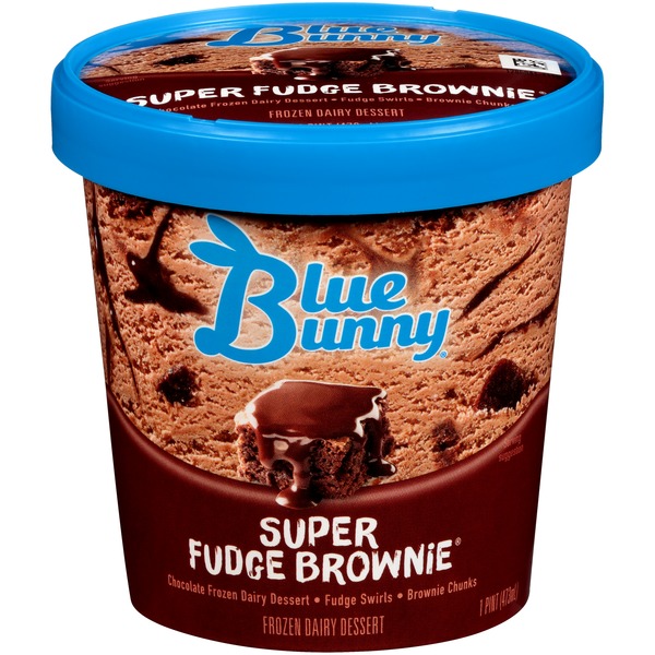 blue bunny brownie