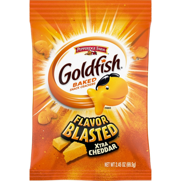 Pepperidge Farm® Goldfish® Flavor Blasted® Cheddar Jack'd Crackers Pepperidge Farm® Goldfish® Flavor Blasted® Cheddar Jack'd Crackers