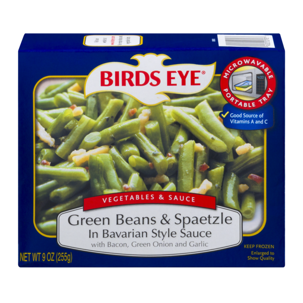 Birds Eye Green Beans & Spaetzle In Bavarian Style Sauce (9 oz) from