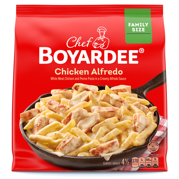 Chef Boyardee Chicken Alfredo Family Size Skillet Meal, Frozen