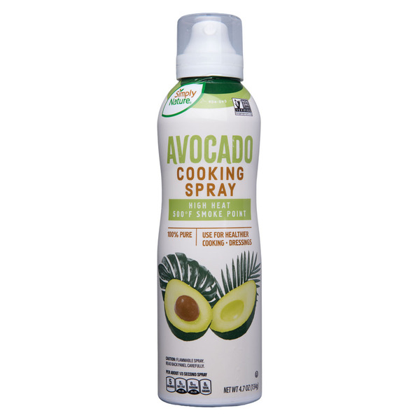 Simply Nature Non GMO Avocado Oil Cooking Spray