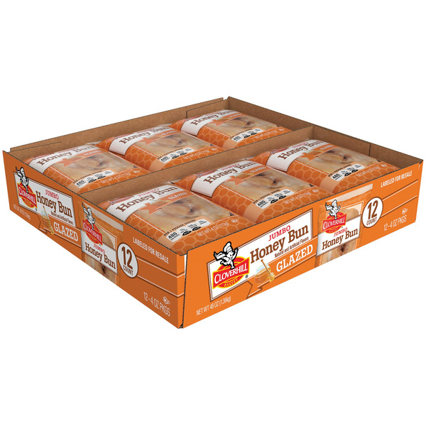 Costco Business Center Cloverhill Bakery Jumbo Honey Bun, Glazed