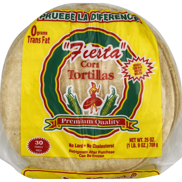 Fiesta Tortillas, Corn, Family Pack (30 each) Instacart