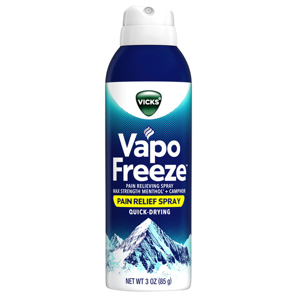 Vicks VapoFreeze Topical Pain Spray, Muscle and Joint Pain Same