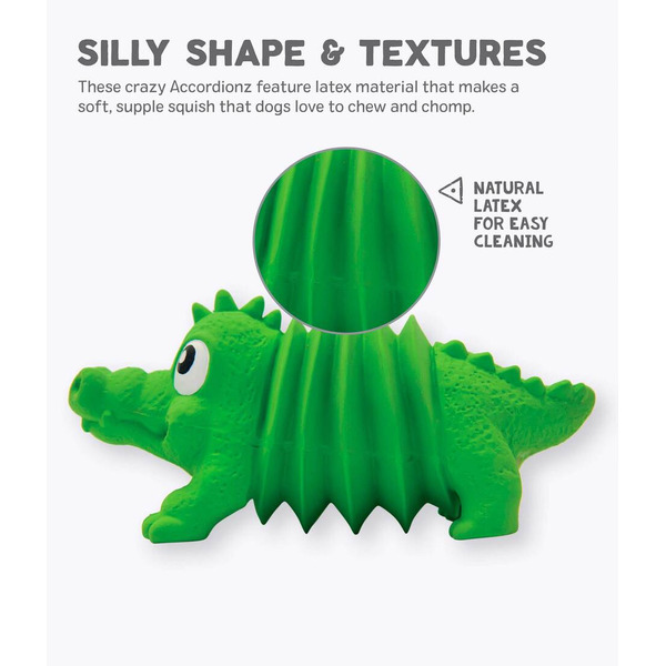 Outward Hound Accordionz Gator, Large - Green