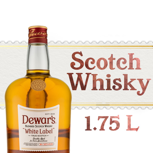 Dewar's White Label Blended Scotch Whisky 40% 175Cl/1.75L Same-Day Dewar's White Label Blended Scotch Whisky 40% 175Cl/1.75L Same-Day