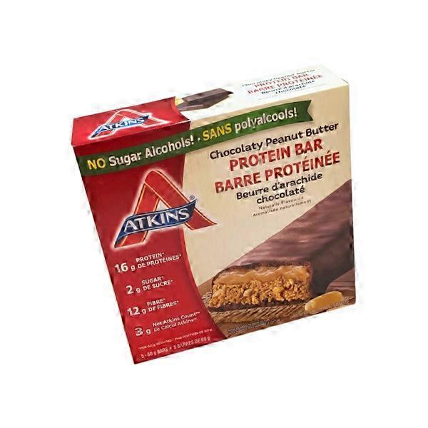 Atkins Chocolate Peanut Butter Protein Bar (300 g) from Shoppers Drug