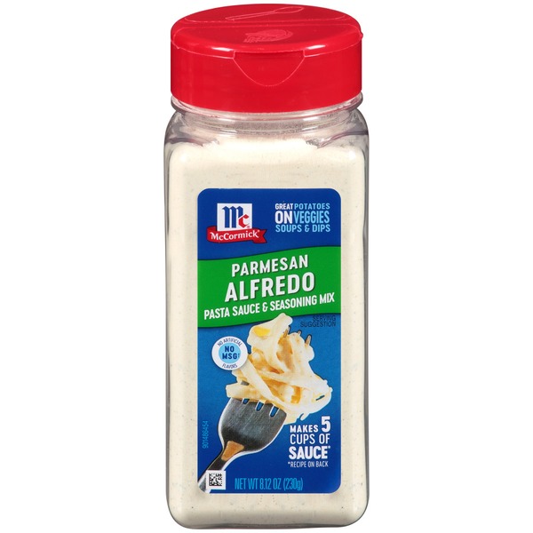 McCormick® Parmesan Alfredo Pasta Sauce & Seasoning Mix (8.12 oz