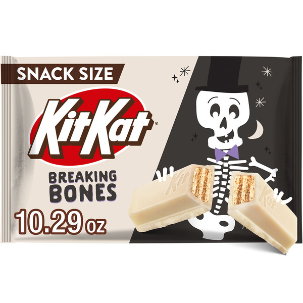 KIT KAT® Breaking Bones Vanilla Flavored Creme Wafer Snack Size