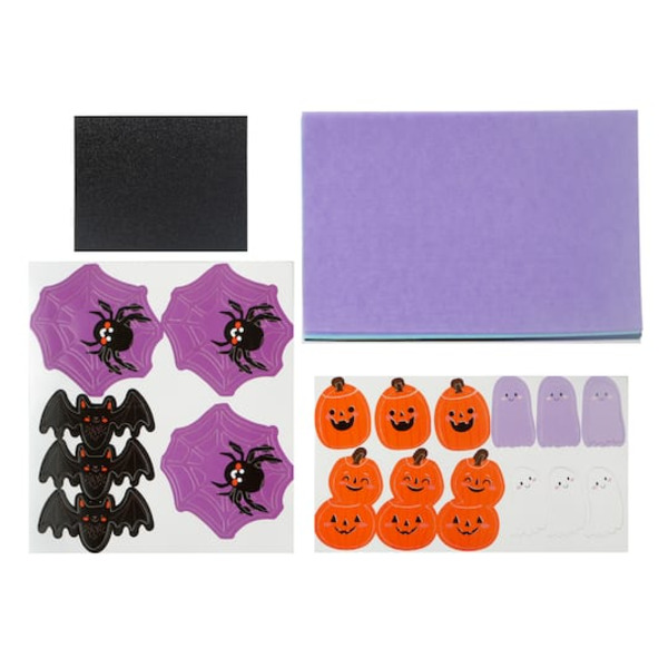 Creatology Halloween Tissue Suncatcher Ornament Kit